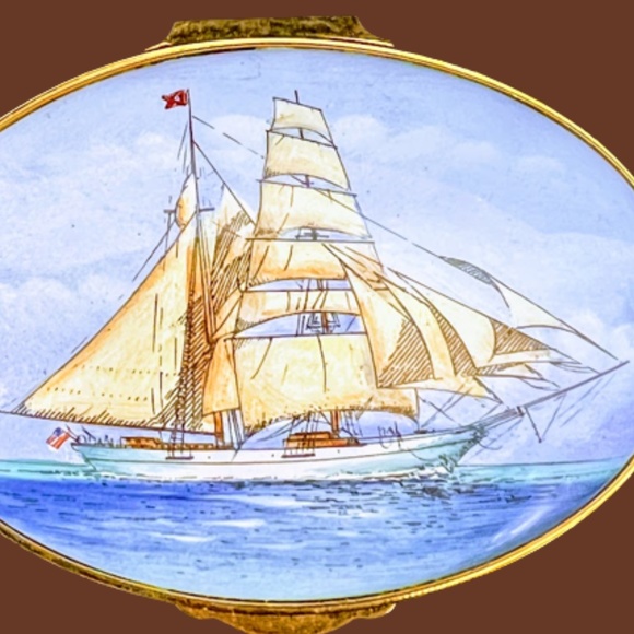 Staffordshire Enamels Pill Box - Picture 9 of 16